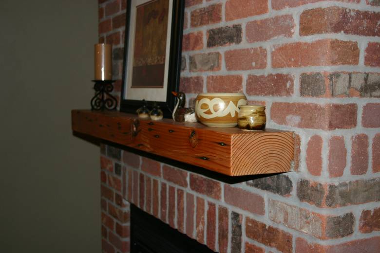 DF Mantel / Side angled view